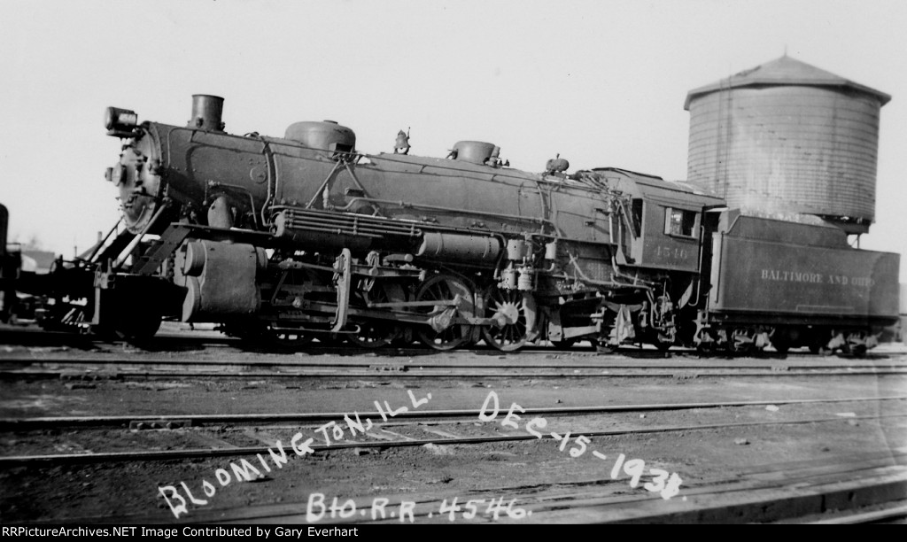 BO 2-8-2 #4546 - Baltimore & Ohio